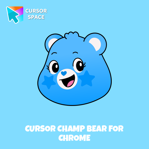 Cursor Champ Bear For Chrome