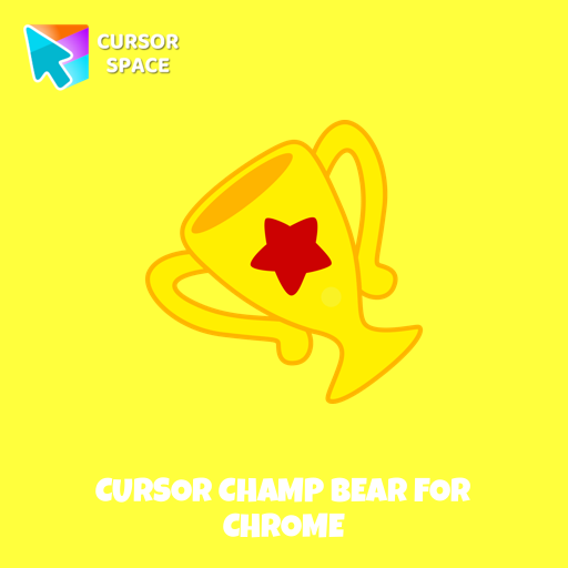 Cursor Champ Bear For Chrome